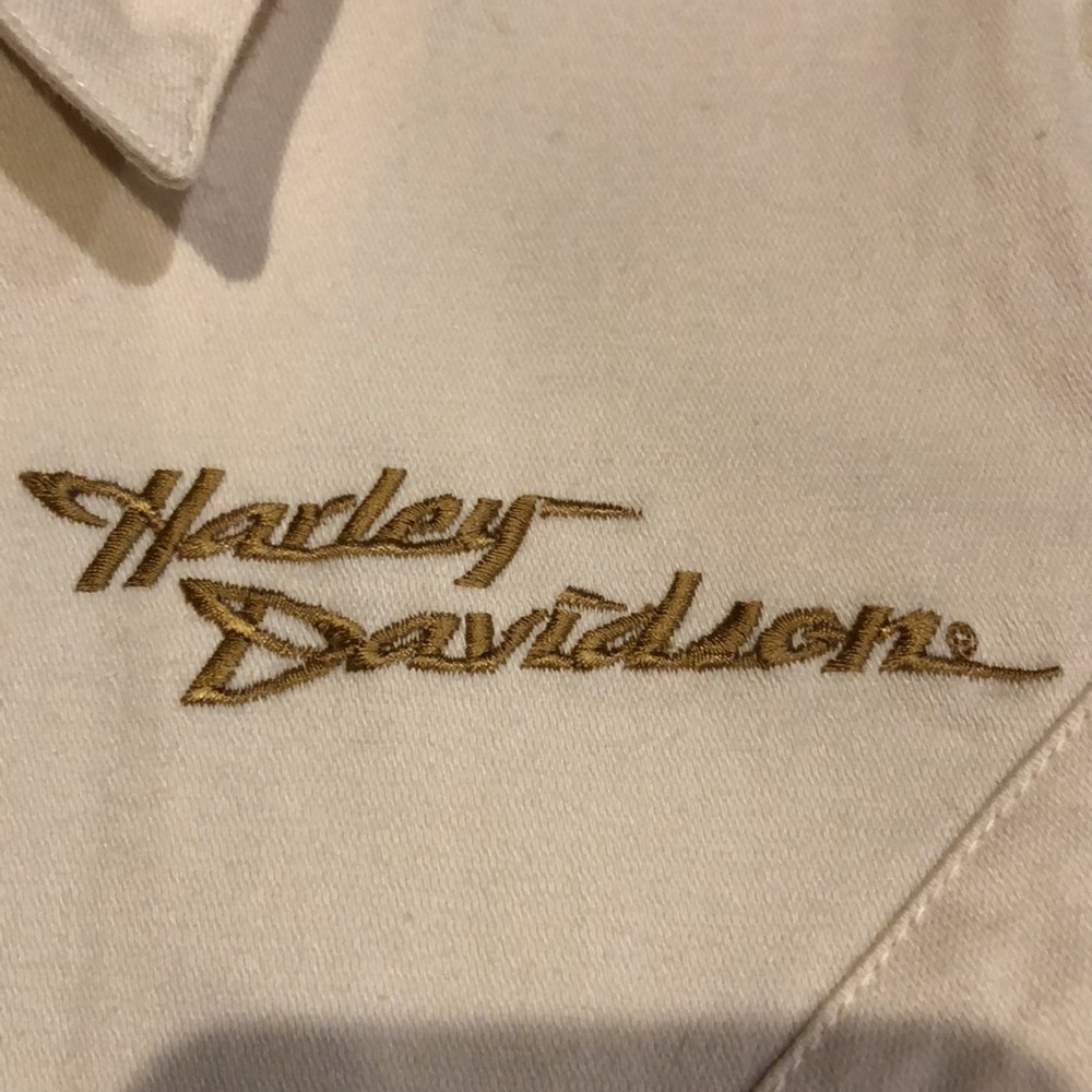 Harley Davidson double zip top EUC! - Picture 2 of 5